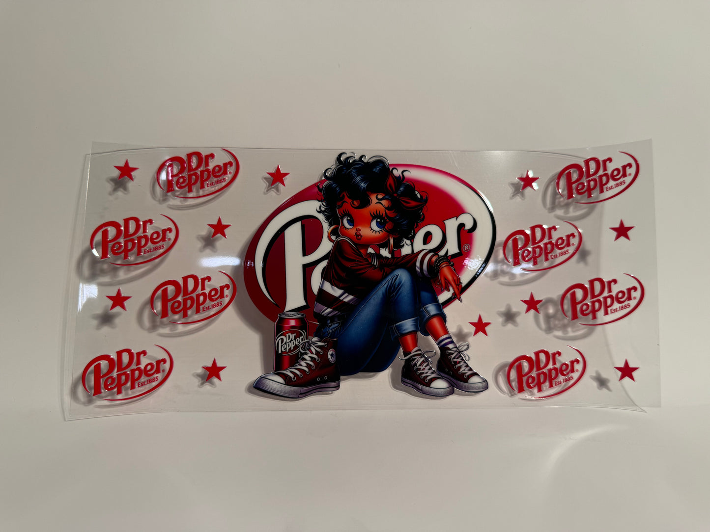 Betty Boop Dr Pepper Wrap