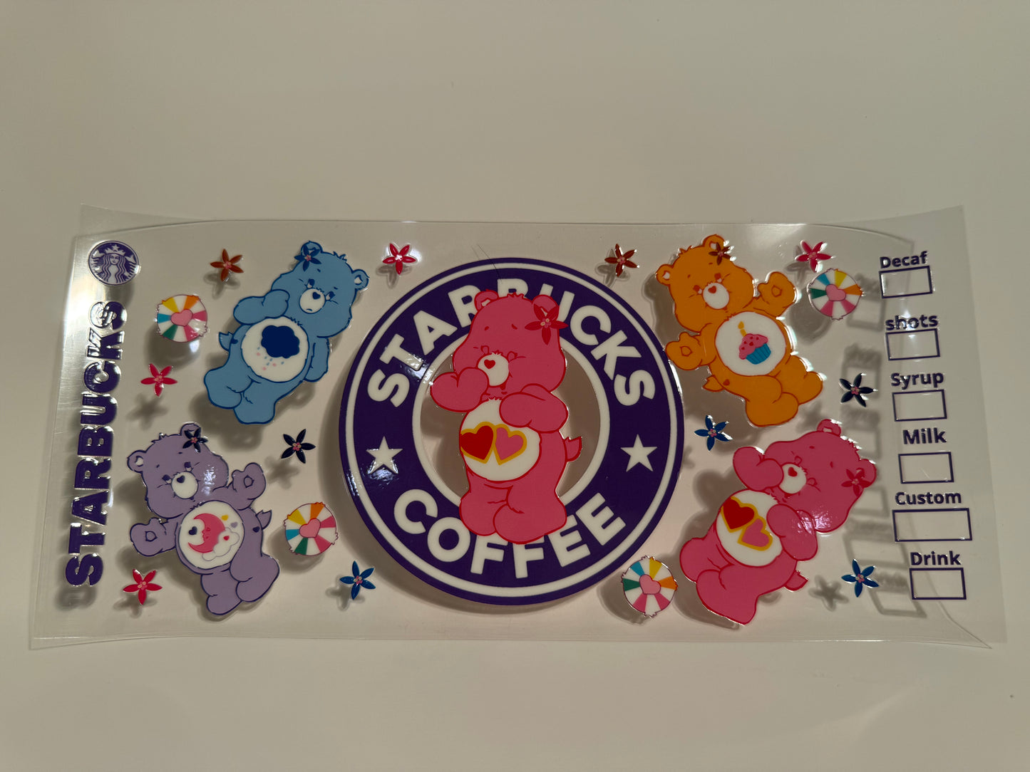 Starbucks Care Bears Wrap
