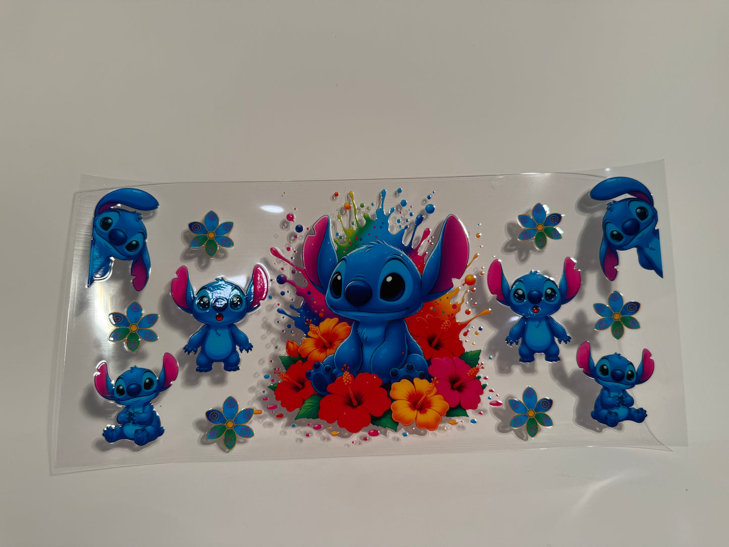 Stitch and Flowers Wrap