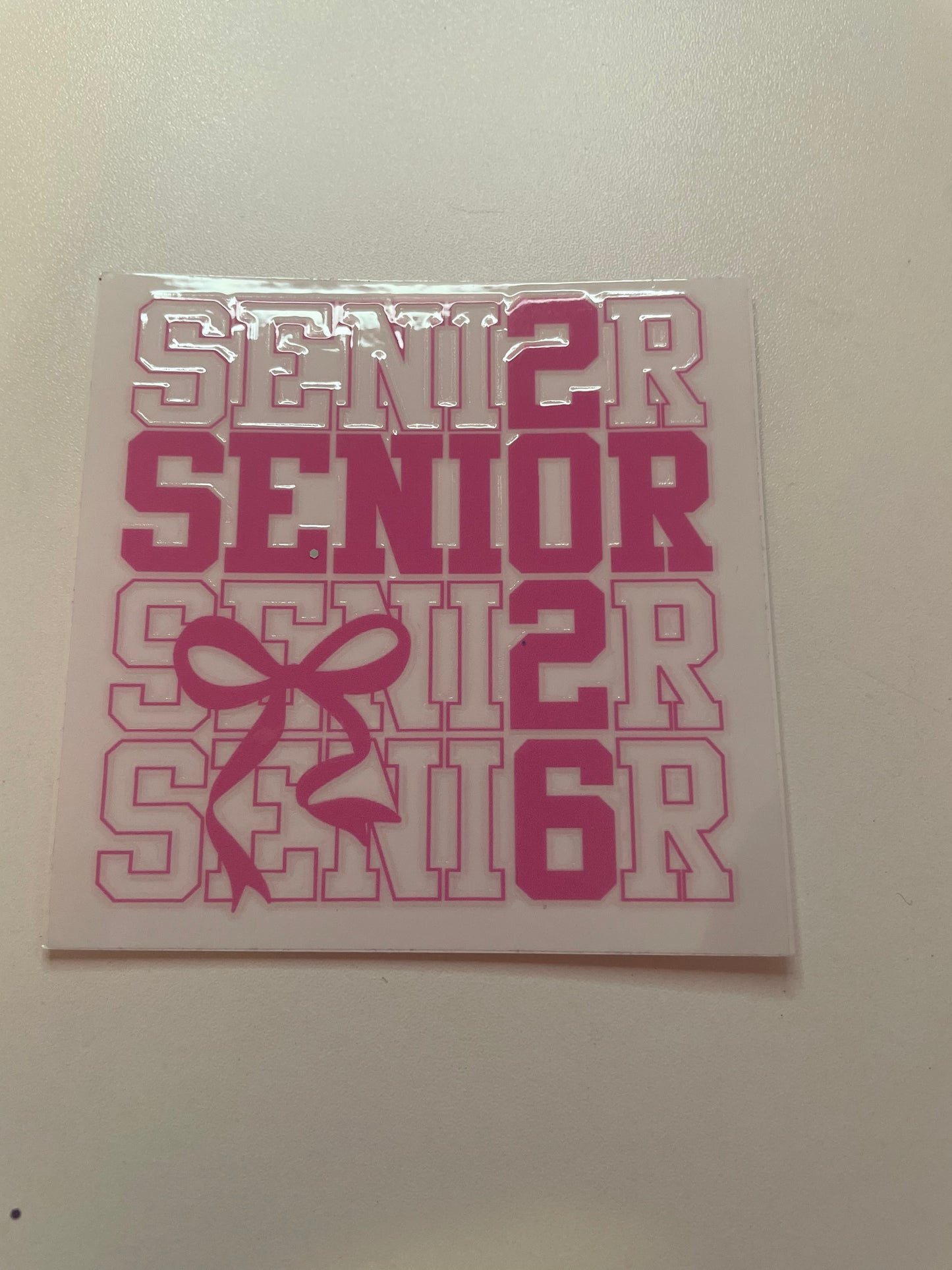 Senior 2026 Pink Mini Wrap