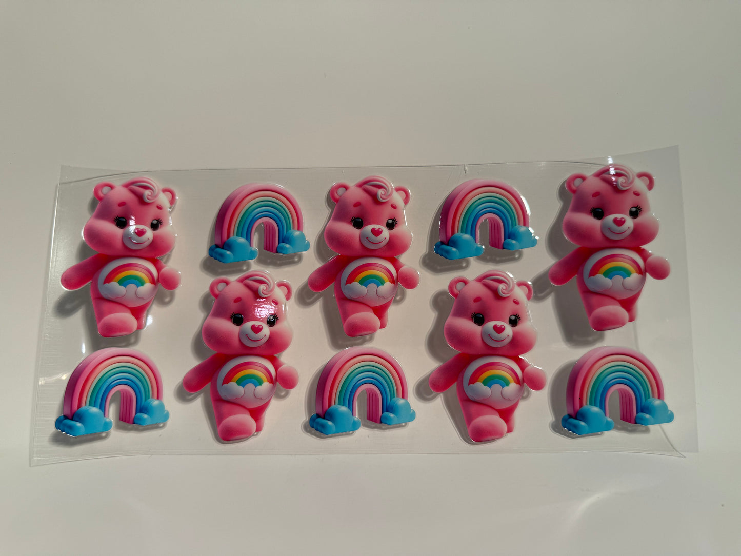 Pink Rainbow Care Bear Wrap