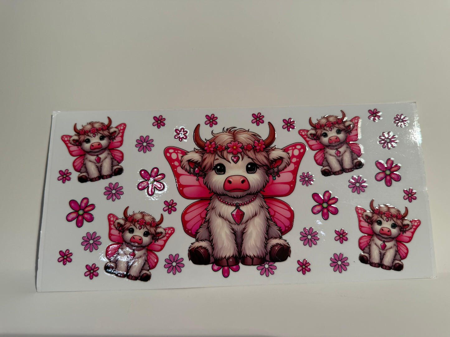 Pink Butterfly Cow Wtap