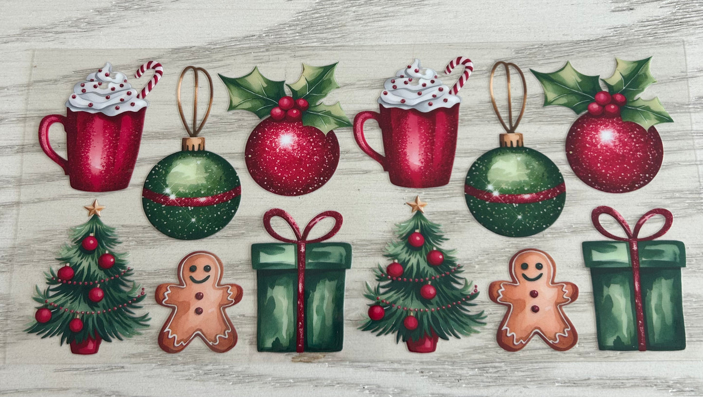 Christmas cup wrap
