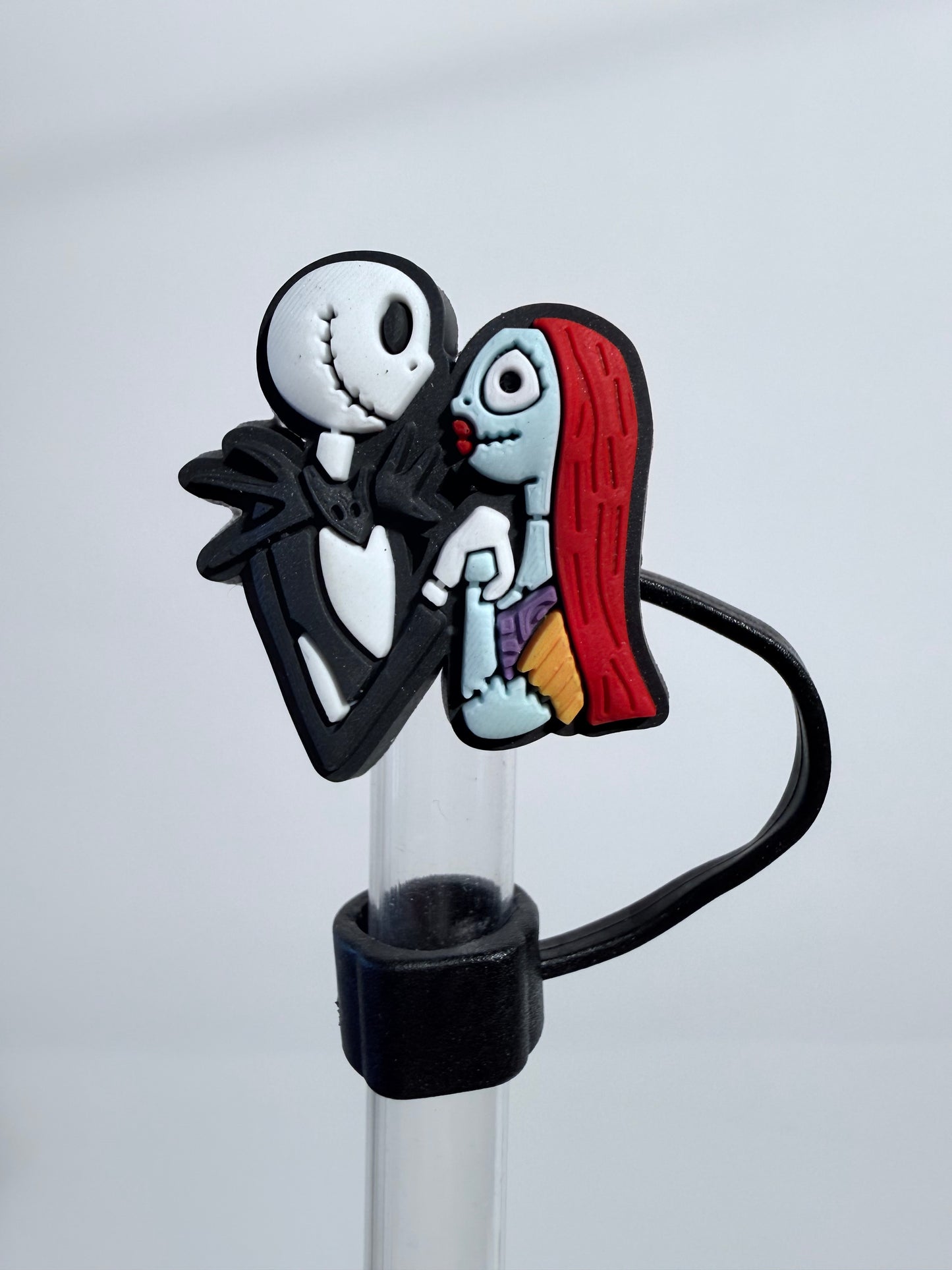 Jack and Sally Straw Topper