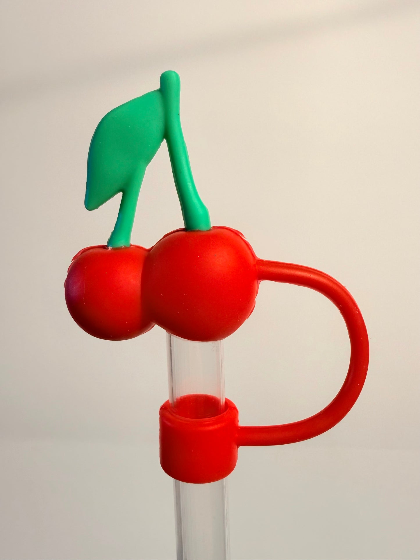 Cherry Straw Topper