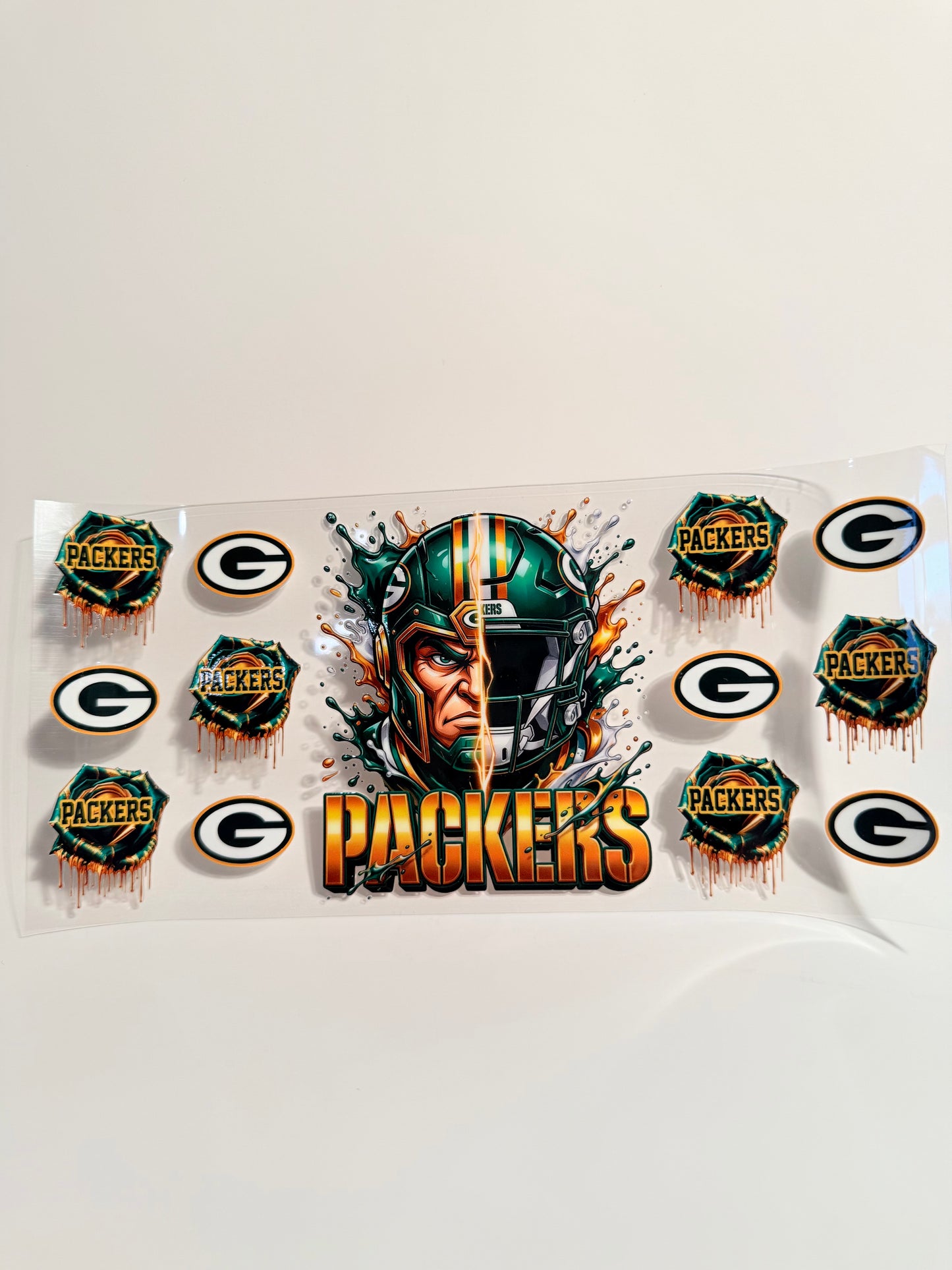 Packers Helmet Wrap
