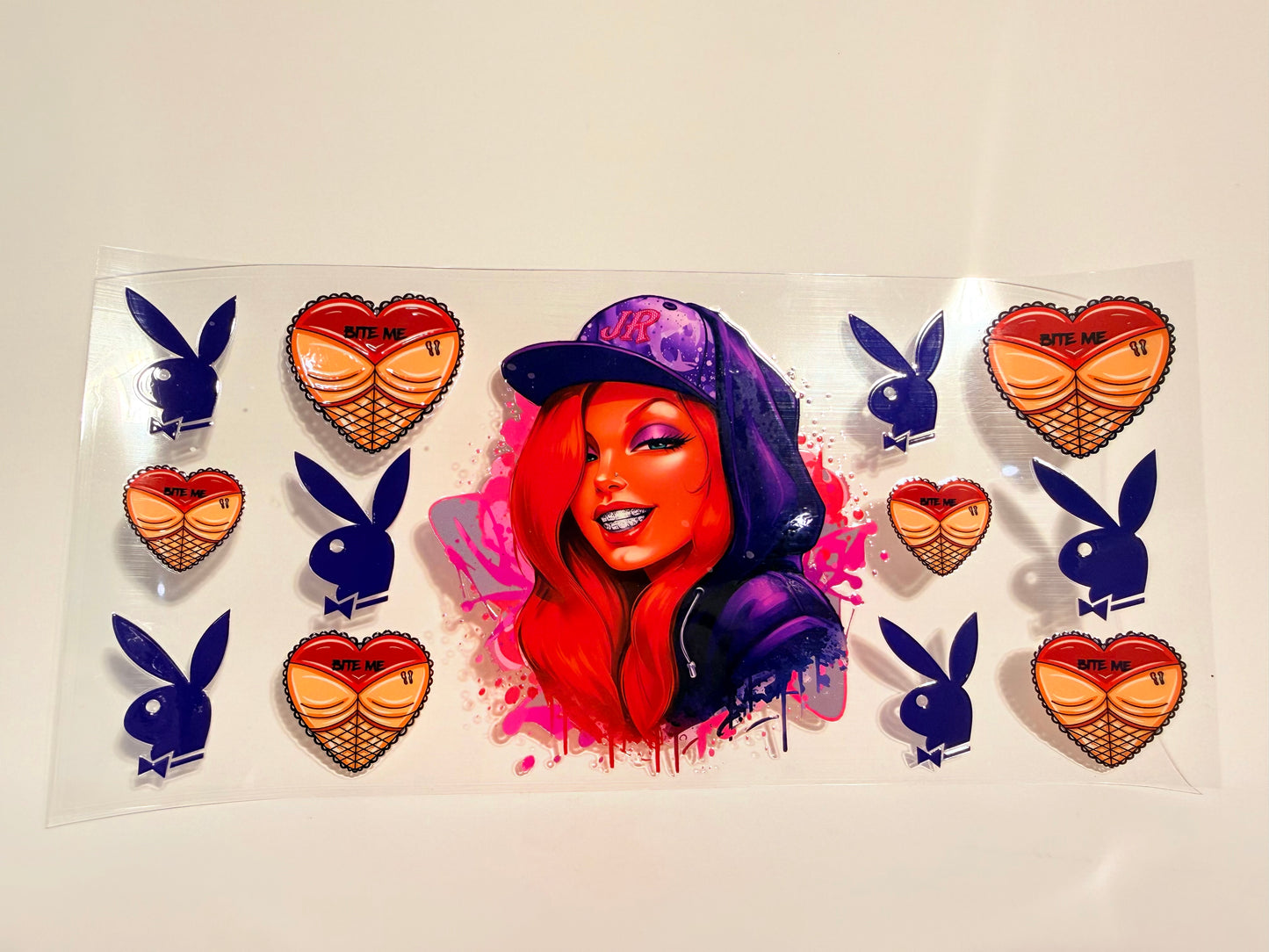 Purple Playboy Bunny