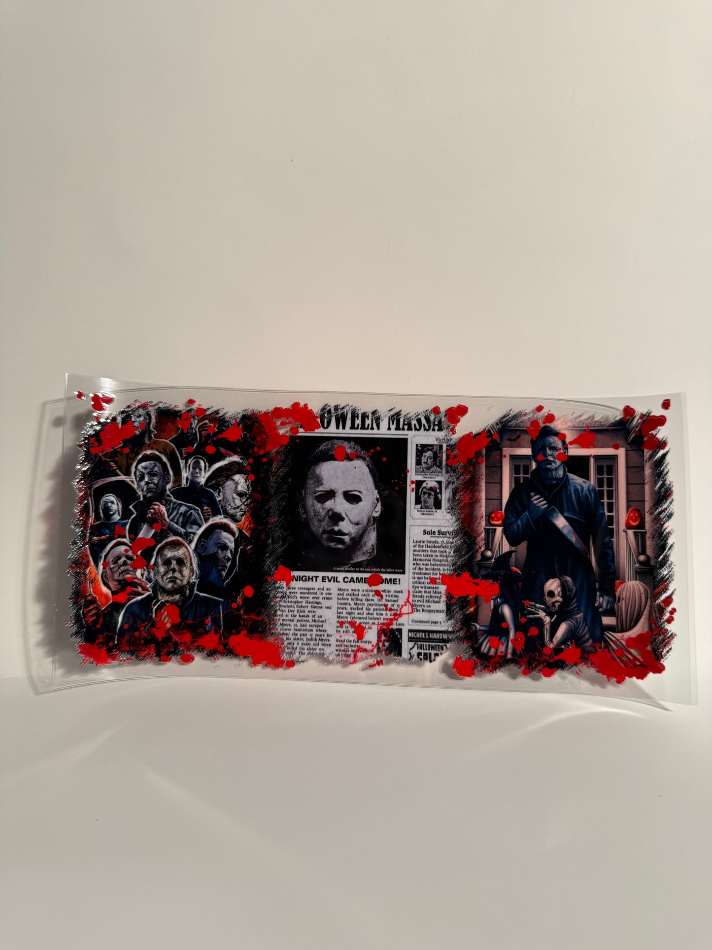 Michael Myers Newspaper Article Wrap