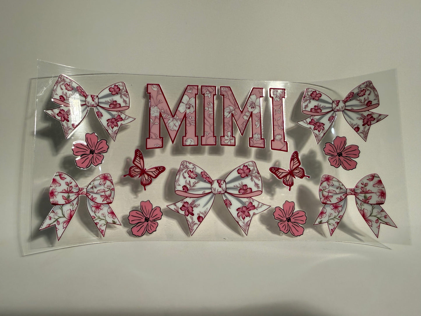 Pink and White Mimi Wrap