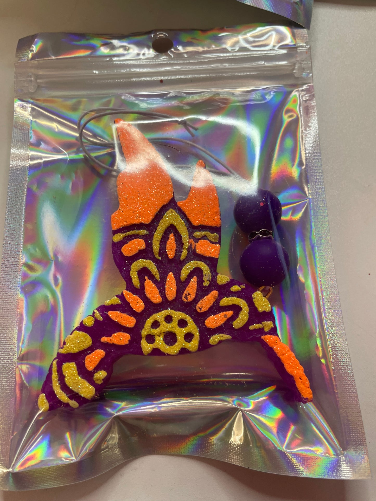 Humming Bird Car Freshie Mango
