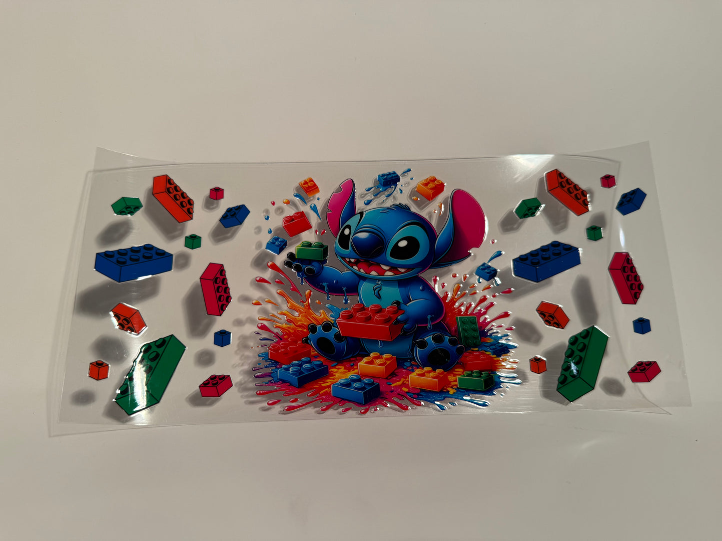 Stitch and Legos Wrap