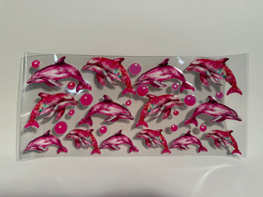 Pink Dolphins Wrap