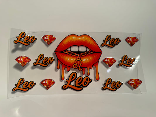 Leo Zodiac Sign Wrap