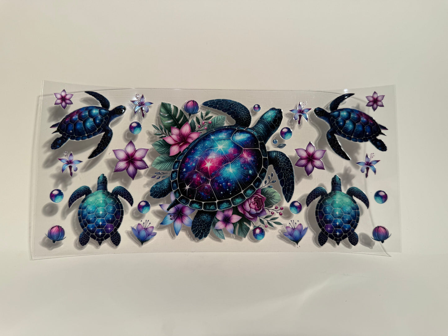 Blue and Purple Turtle Wrap