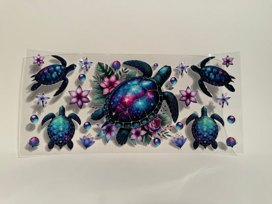 Blue and Purple Turtle Wrap