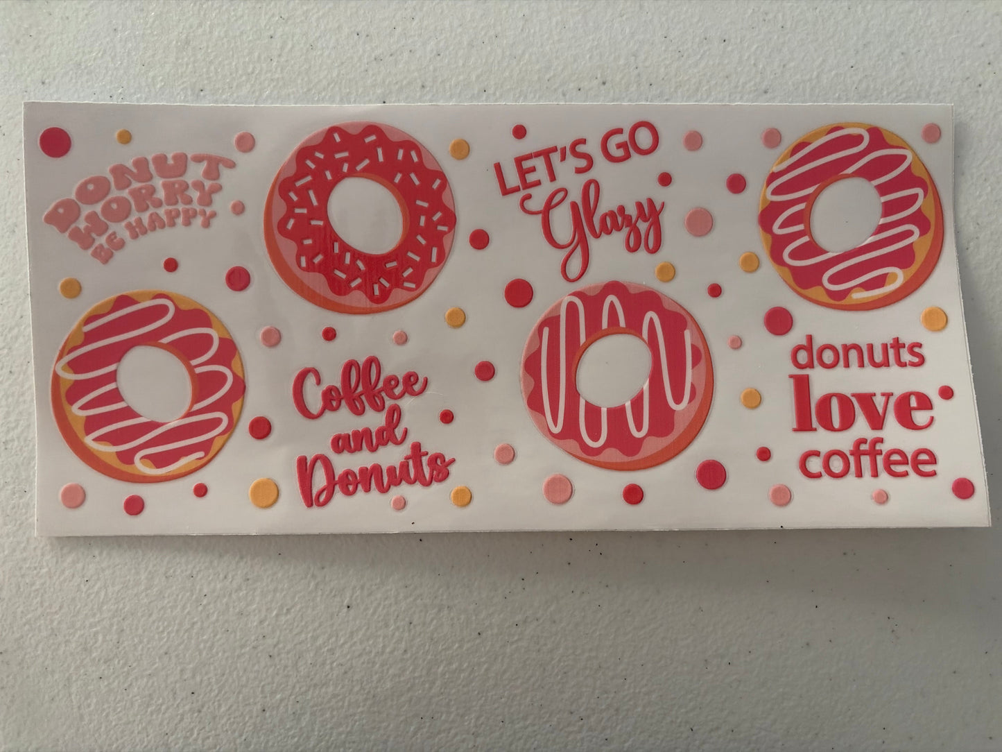 Coffee and Donuts Wrap