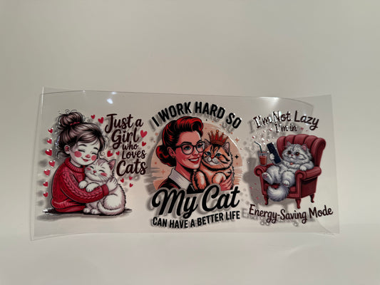 Just a Girl Who Loves Cats Wrap