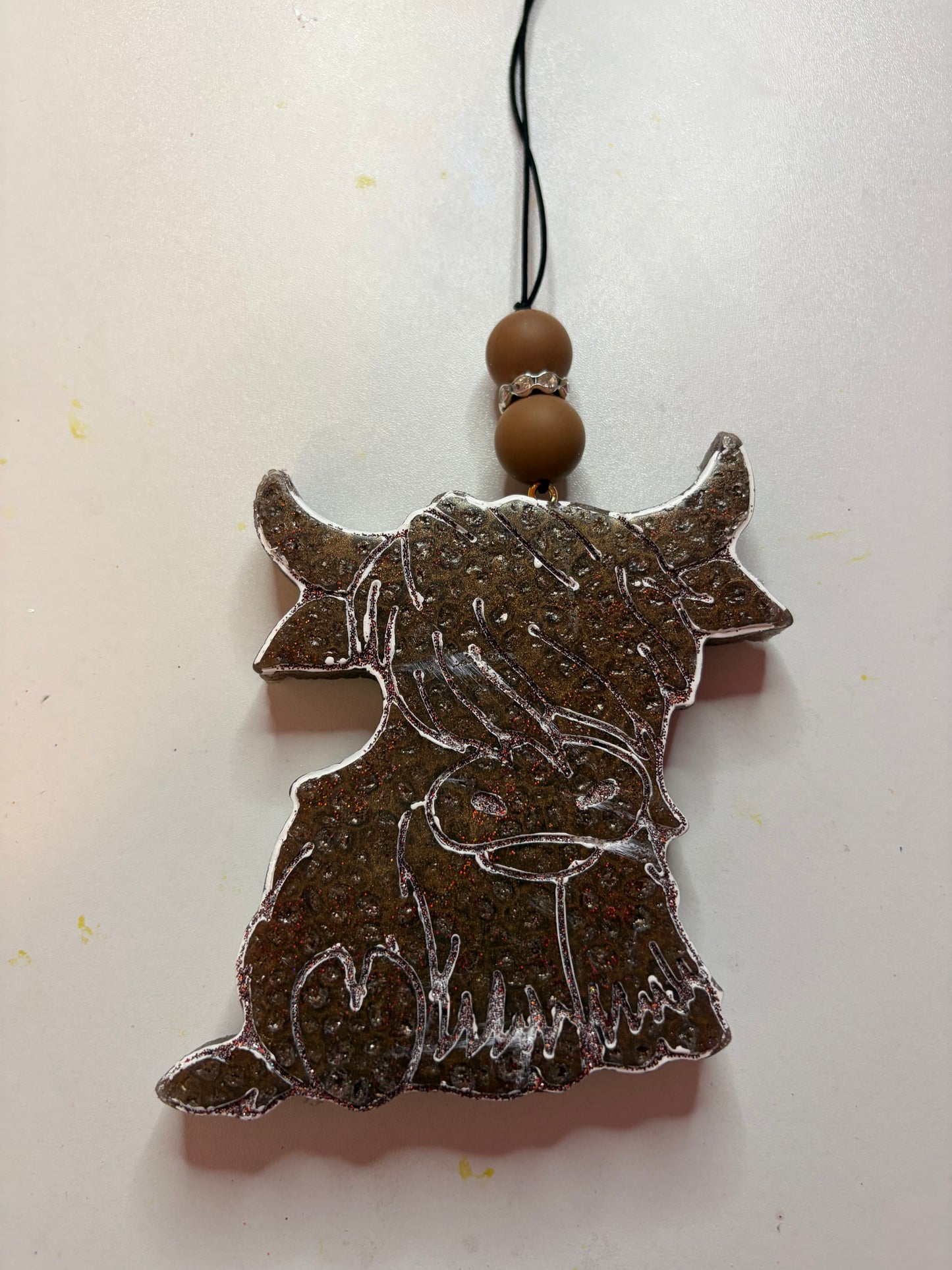 Highland Cow Car Freshie