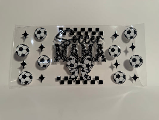 Soccer Bow Mama Wrap