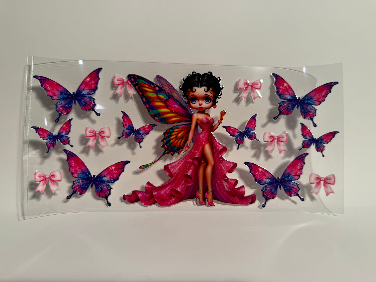 Betty Boop Butterflies and Bows Wrap
