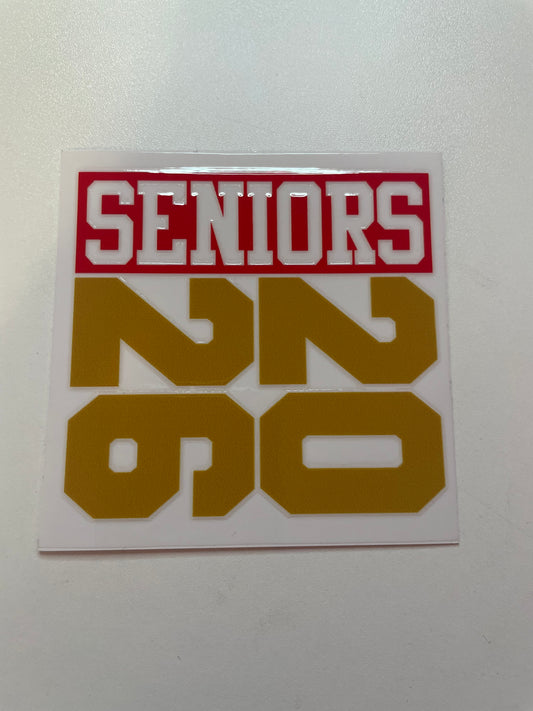 Gold Seniors 2026 Mini Wrap
