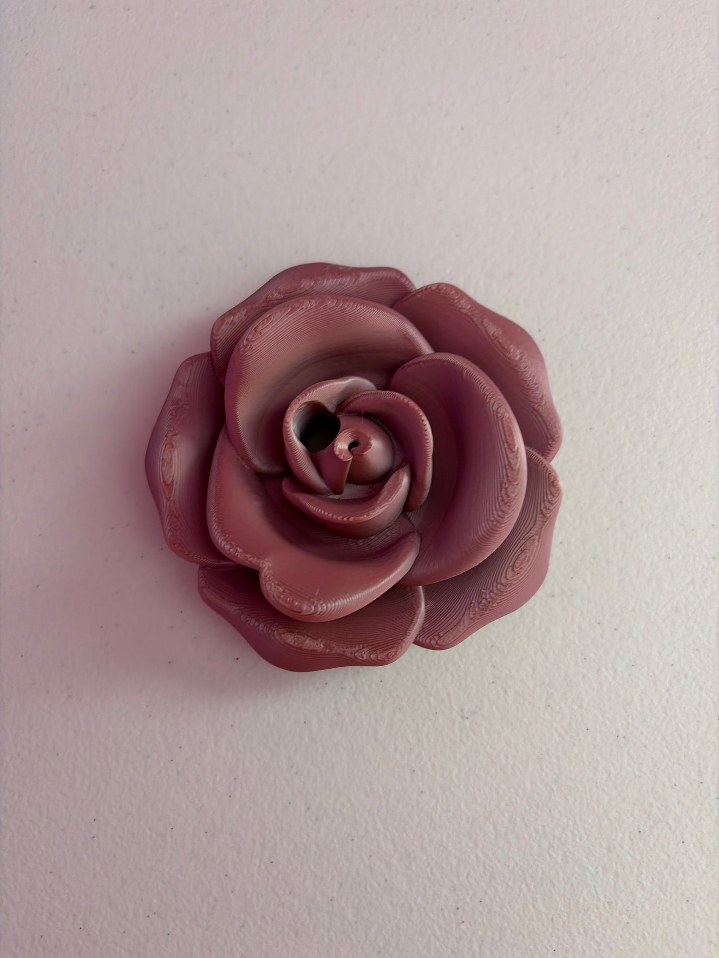 3d printed rose lid topper for 16oz/20oz