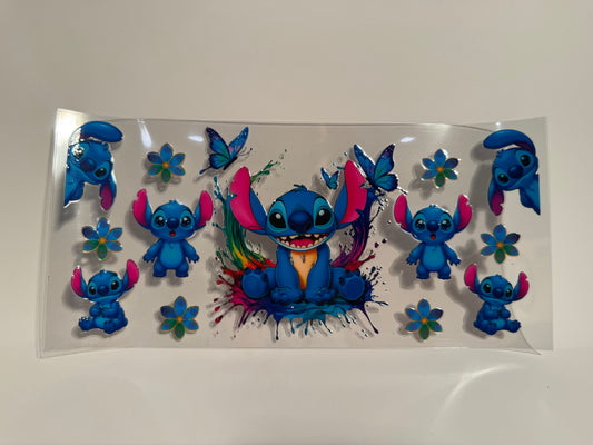 Stitch and Butterflies Wrap