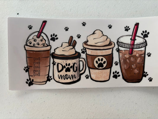 Dog Mom Coffee Wrap