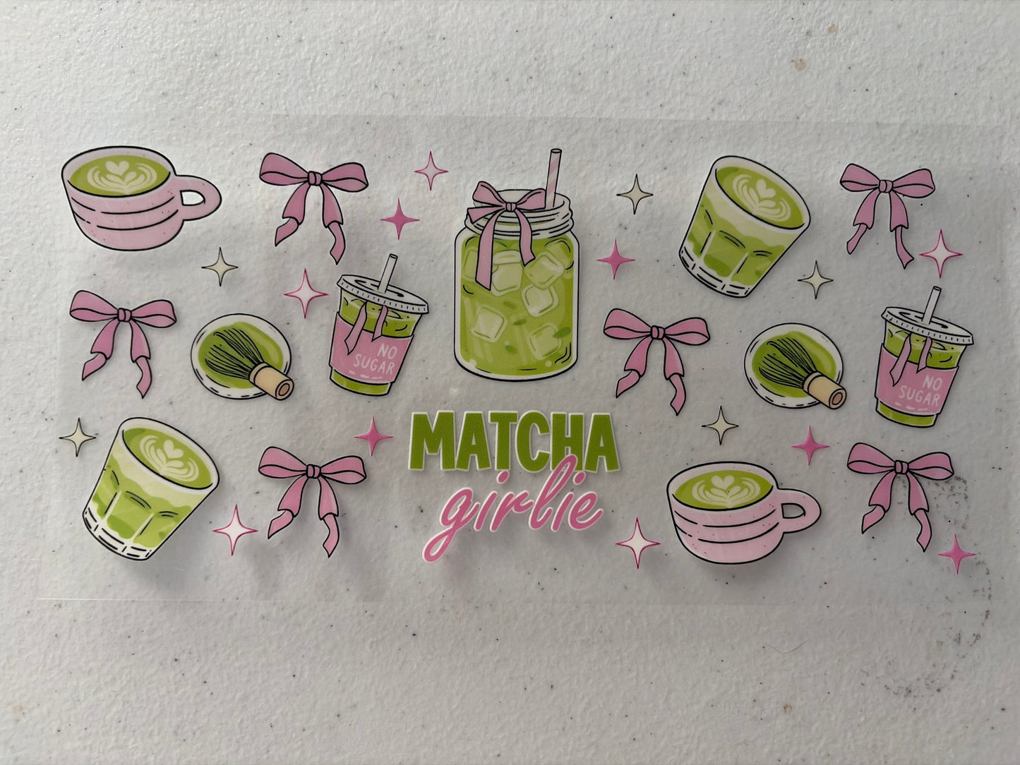 Matcha Girl No Sugar Wrap