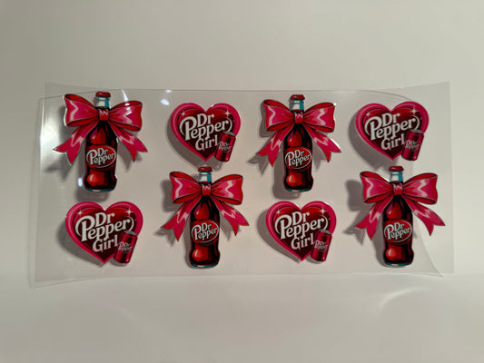 Dr Pepper Bows Wrap