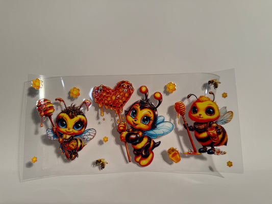 Bee with Honey Wand Wrap