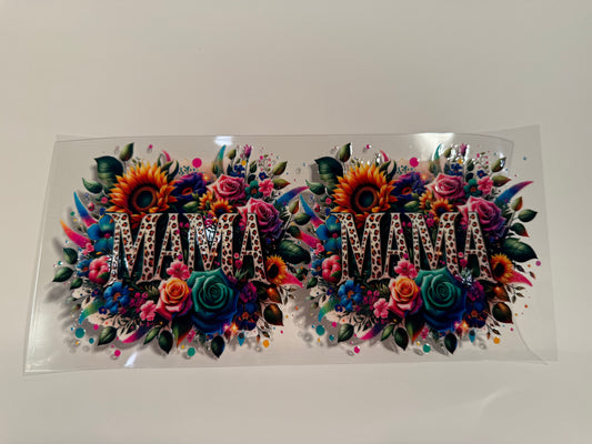 Mama Sunflower Leopard Wrap