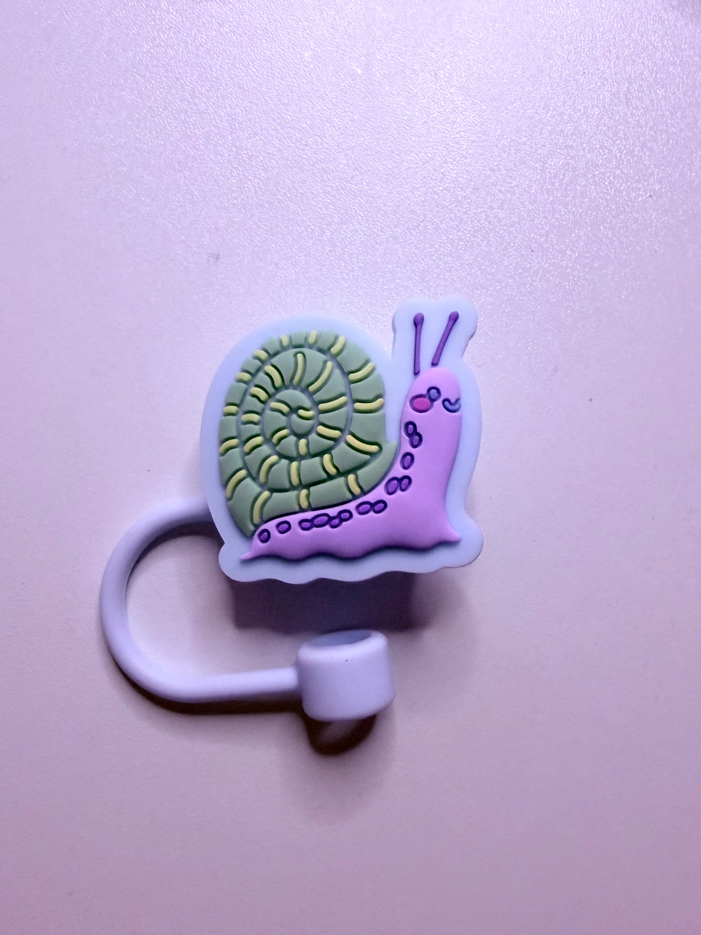 Snail straw topper