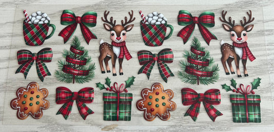 Christmas cup wrap