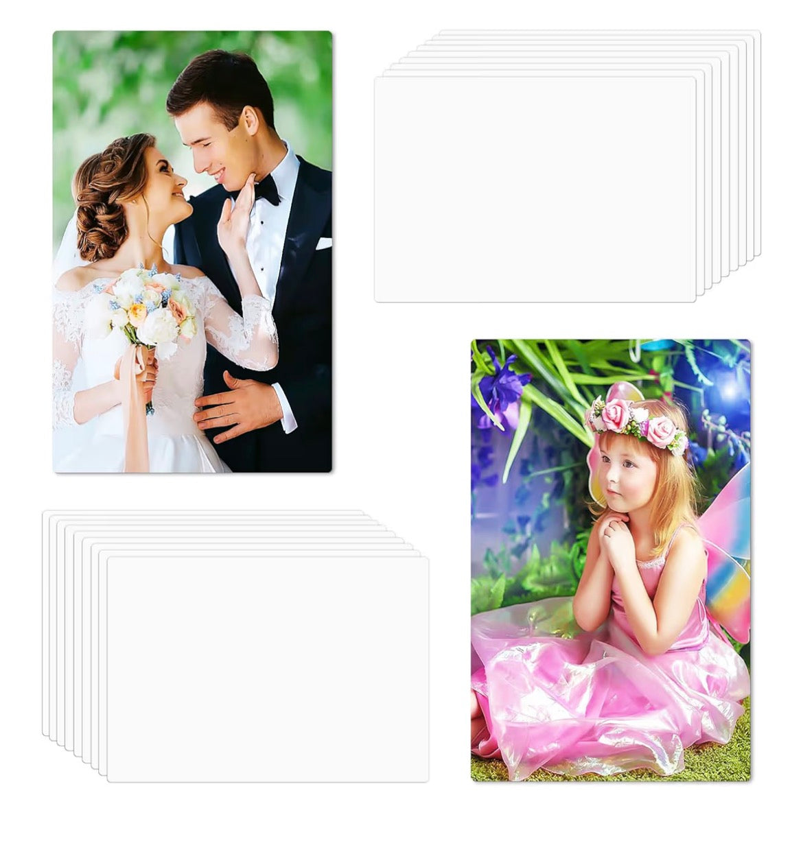 Personalized 8” x 10” metal photo