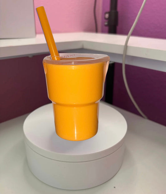 Orange Shot Glass