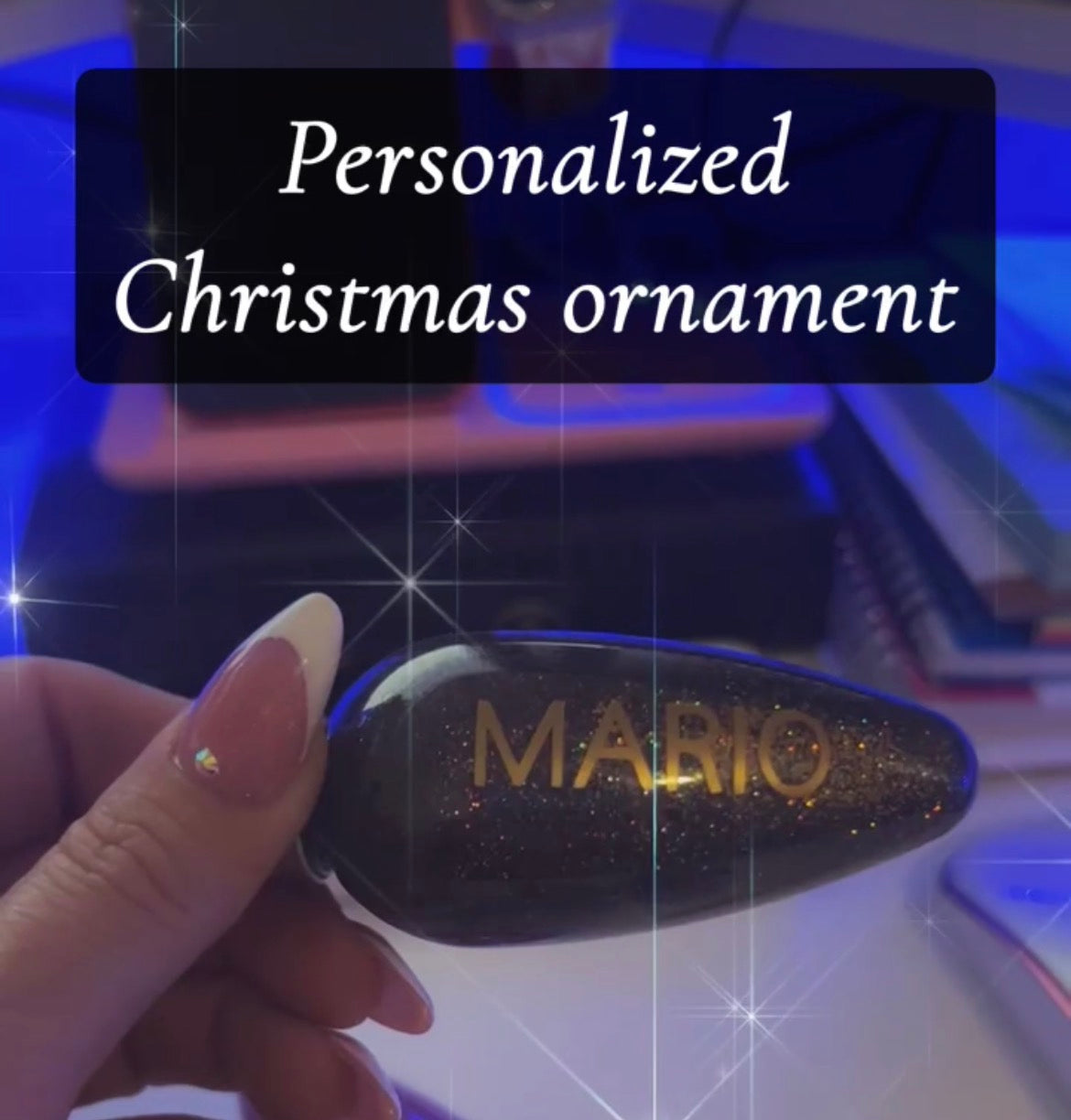 Personalized Christmas ornaments