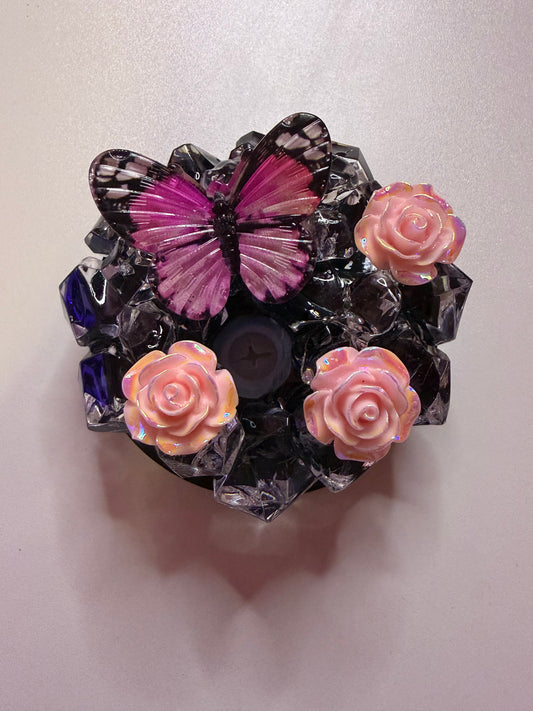 Luxury decorated 16/20oz lid