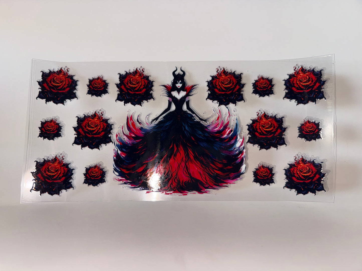 Maleficent and Red Roses
