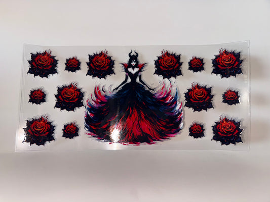 Maleficent and Red Roses