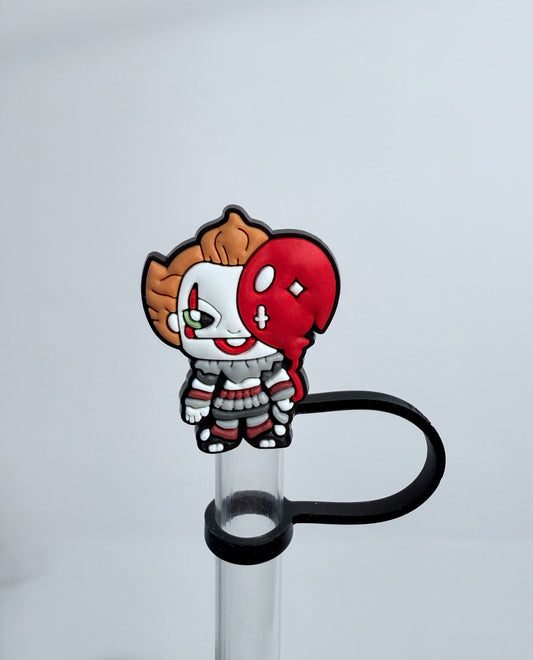 PennyWise Balloon Straw Topper