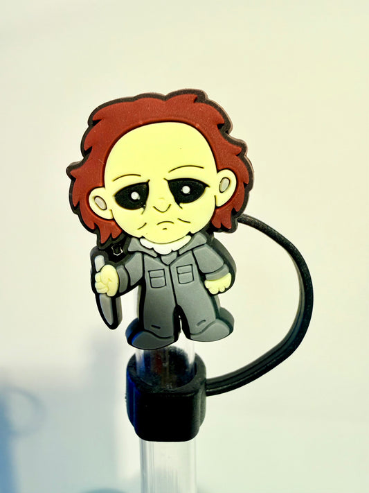 Michael Myers Straw Topper