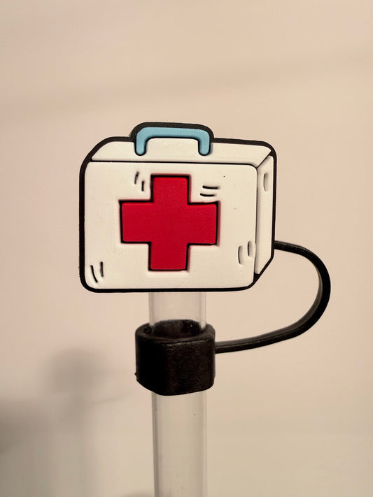 First-Aid Kit Straw Topper
