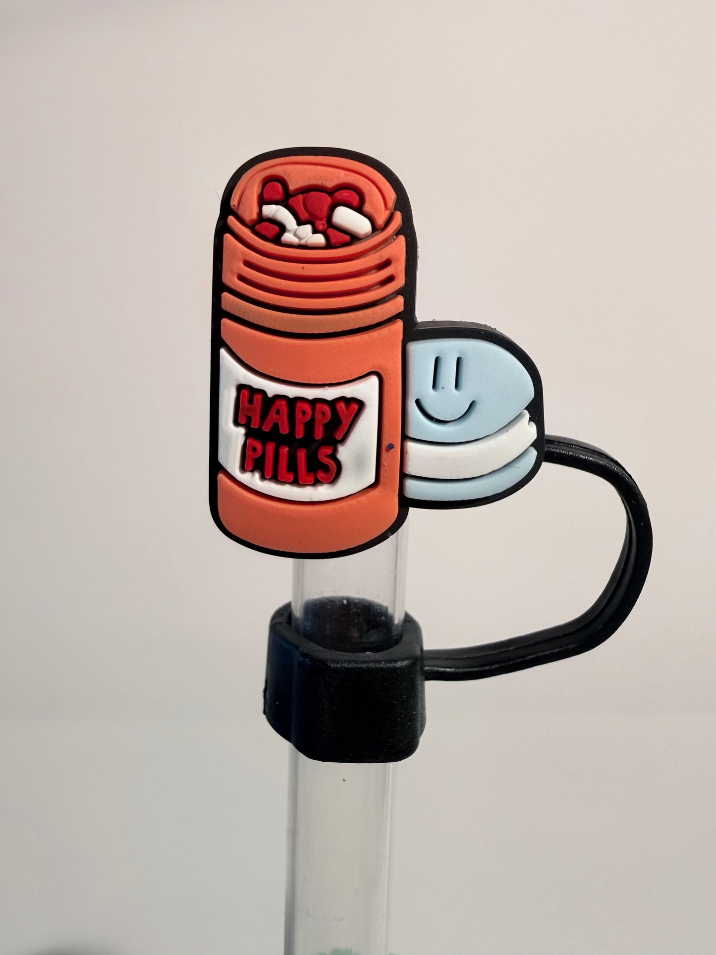 Happy Pills Straw Topper