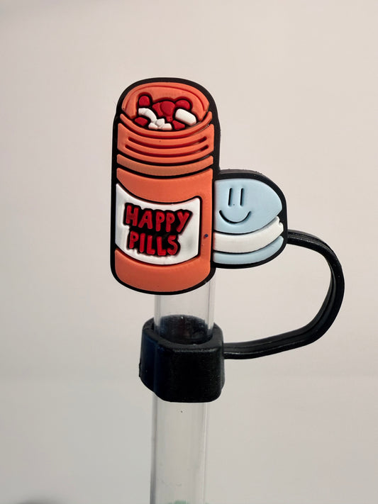 Happy Pills Straw Topper