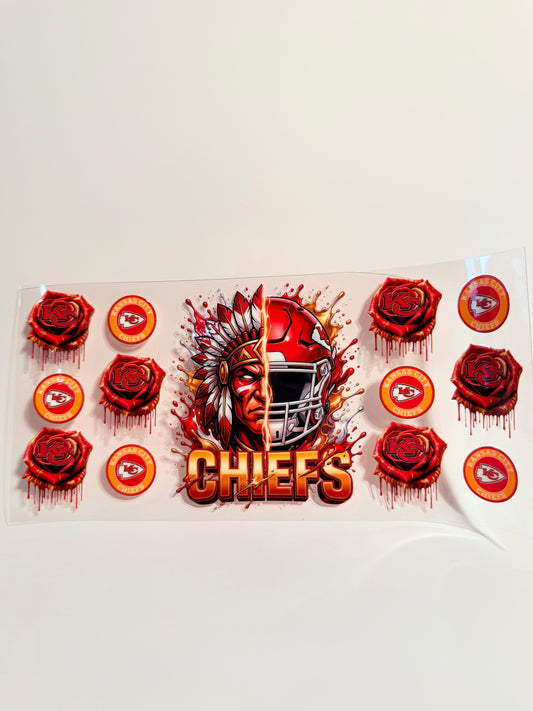 Chiefs & Roses Wrap