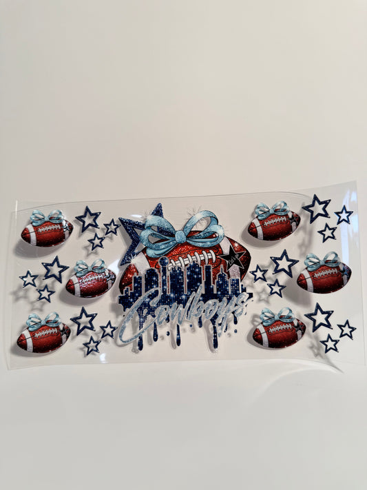 Raiders Bow Drip Wrap