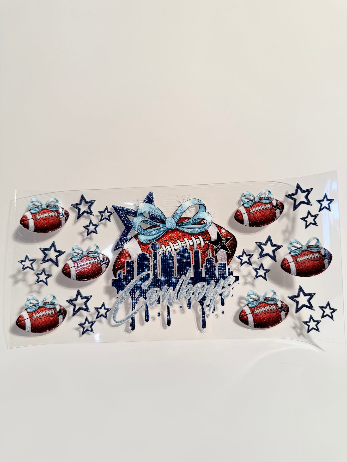 Cowboys Bow Drip Wrap