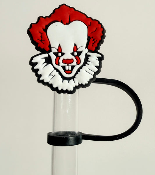 PennyWise Face Straw Topper