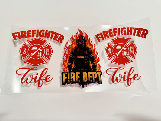 Firefighter Wife Wrap